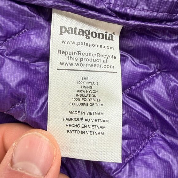 Patagonia NWT Women's Size Small Micro Puff Insulated Hoody 84040 Style Number - Picture 9 of 14
